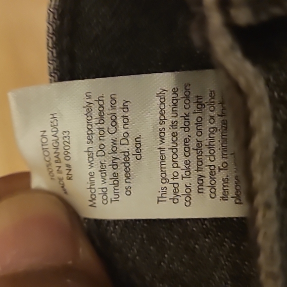 New PACSUN two tone ,high rise straight jeans sizes 26,27and 28 with 26 inseam - Picture 8 of 8